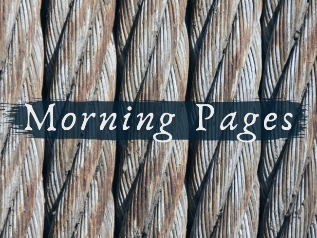 Morning Pages: Righting Wrongs